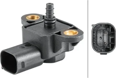 Produktbild von HELLA Ladedrucksensor Saugrohrdrucksensor 6PP 358 152-271 nach Abgasturbolader passend für MERCEDES-BENZ C-Klasse Limousine (W204)