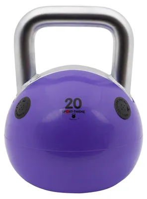 Produktbild von Sport-Thieme Kettlebell "Soft", 20 kg, Violett