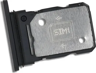 Produktbild von Ersatz Dual-SIM-Kartenhalter Tray Slot Fach für Nothing Phone 3a (A059) Schwarz