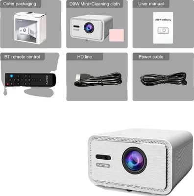 Produktbild von Projektor, 2500 ANSI Lumen, Full HD 1080P, D9W MINI