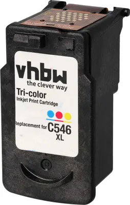 Produktbild von vhbw Tintenpatrone Cyan/Magenta/Yellow kompatibel mit Canon Pixma TS3350, TS3152, TS3151, TS3150, TS305, TS304, TS302 Drucker (wiederaufgefüllt, 12ml)