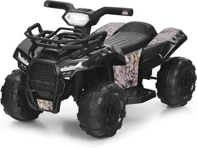 Zdjęcie produktu dla Mini elektryczny quad dla dzieci - ATV 6V z muzyką, klaksonem, portem USB i reflektorami LED, pojazd dla dzieci w wieku 18-36 miesięcy