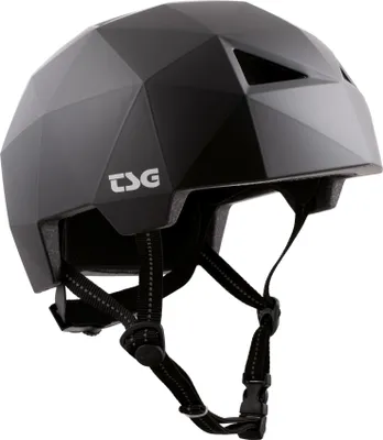 Produktbild von Schutzausrüstung - Helm Geo Solid - Satin Schwarz S/M - TSG