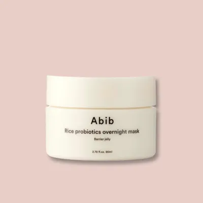 Obrázok produktu pre Abib Rice Probiotics Overnight Mask Barrier Jelly nočná maska na pleť s probiotickými zložkami 80 ml