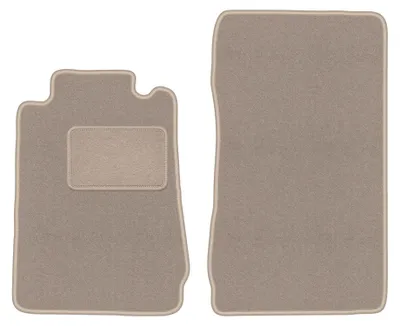 Immagine prodotto di Tappetini in moquette per Mercedes SLK R170 1996-2004 (cabrio) – set 4 pezzi, beige, su misura – Wielganizator LUX