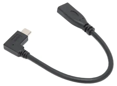 Image de Câble d'extension USB 3.1 Type C mâle vers femelle, 20 cm, pour transfert rapide, recharge et transmission de données