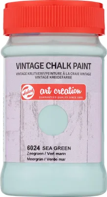 Produktbild von Talens Art Creation Vintage Kreidefarbe Flasche 100 ml Meergrün 6024