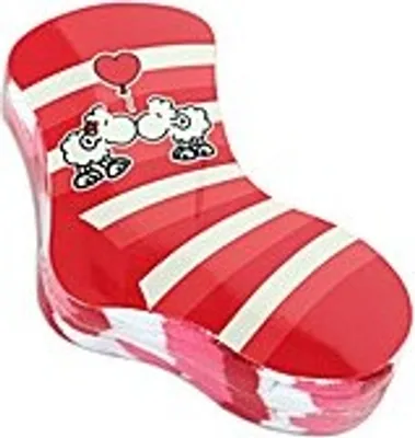 Produktbild von Sheepworld - 45236 - Zaubersocken, Mama Du bist wunderbar, Größe 38-42, 80% Baumwolle, 15% Nylon, 5% Elasthan, rot weiß