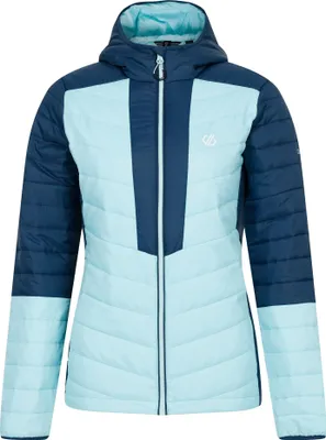 Produktbild von Dare 2B - "Lively" Steppjacke für Damen RG11977 (32 DE) (Dunkel-Jeansblau/Wasser Blau)