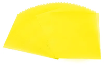 Transparentpapier 40 Blatt 10,8x14 cm 100 g/m² Gelb