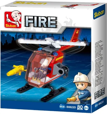 Obrázek produktu pro Sluban Hasiči M38-B0622D Helikoptéra