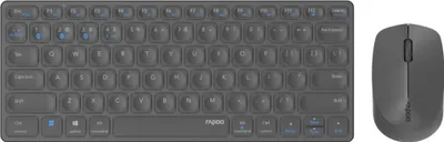 Produktbild von Rapoo Multi-Mode Deskset 9600M, kabellos, QWERTZ