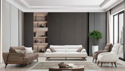 Produktbild von Sofa Polstergarnitur Sessel Couchgarnitur Couchgarnitur Sofa-Set Sitzgruppe