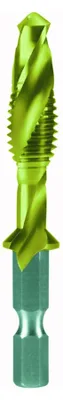 Image de Embout de taraudage combiné RUKO "long" M 6 HSS-TiN