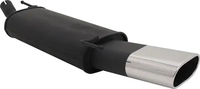 Immagine prodotto di Scarico sportivo Novus per BMW E61 Touring 135x75mm silenziatore posteriore con ABE