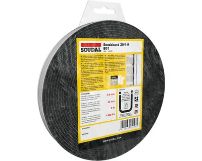 Produktbild von Soudal Soudaband Pro BG1 selbstklebendes Kompriband 8 m 20/ 4-9 mm
