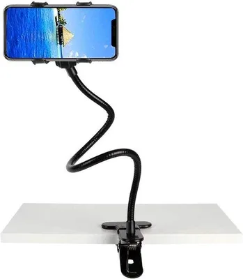 Produktbild von Famanu Telefonhalterung mit flexiblem 70 cm langen Arm - 360 Grad drehbar
