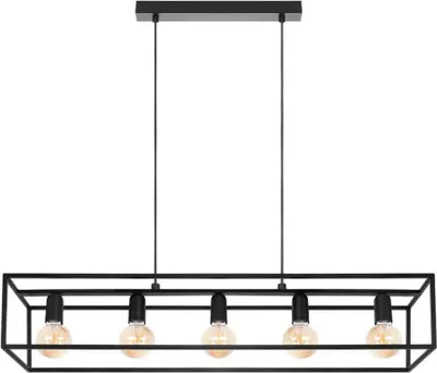 Image de Suspension Moderne Noire Horus 2858/Z-B-5