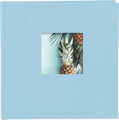 Image de Album photo Goldbuch Bella Vista, couleur bleu ciel, pour 200 photos de 10x15 cm, dimensions 23x23 cm