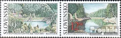 Produktbild von Briefmarken Slowakei 2003 Mi 463-464 Paar (kompl.Ausg.) postfrisch Schönheiten der Heimat