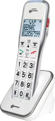 Produktbild von Geemarc Zusatz Telefon AmpliDECT 595 FOTO und ULE - schnurloses verst„rktes 50 dB Schwerh”rigentelefon - Deutsche Version