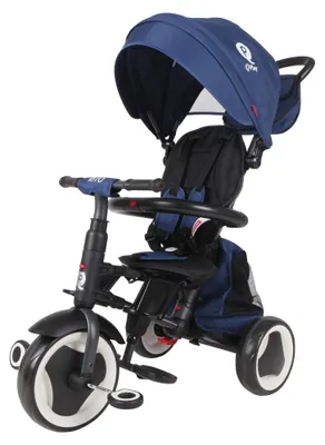 Image de Qplay Tricycle Rito Plus Bleu