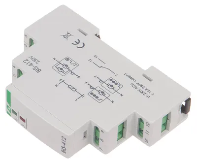 Produktbild von Bistabiles modulares Gruppenrelais 1P 230V F&F BIS-412