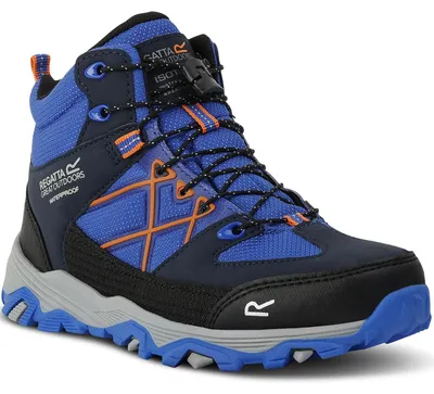 Zdjęcie produktu dla Buty trekkingowe Samaris III dla dzieci (model unisex) firmy Regatta, wyposażone w technologię Isotex, idealne