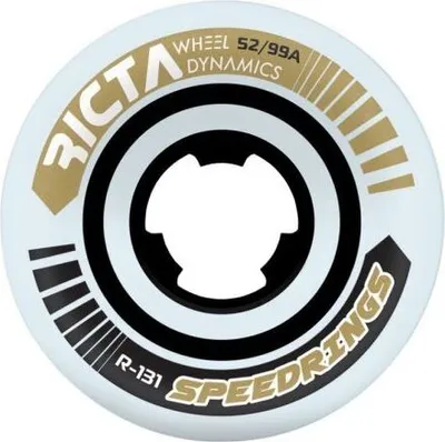 Image de SK8 RICTA WHEELS Speedrings Slim - blanc - 52 mm/99a