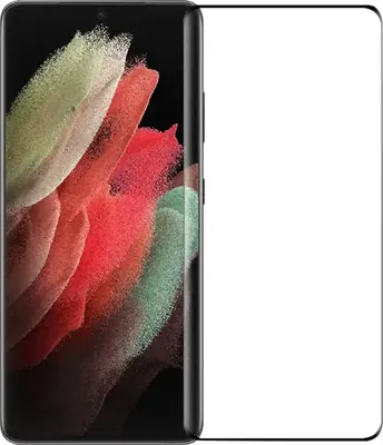 Panzerfolie für Samsung Galaxy S23 Ultra, passgenau mit Kantenschutz
