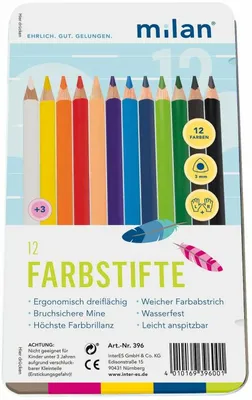 Produktbild von Buntstifte, 12er in Blechetui