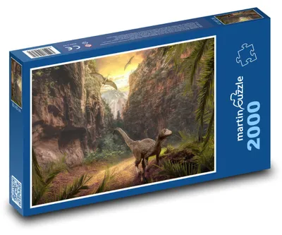Obrázek produktu pro martinpuzzle - Puzzle 2000 - Dinosauři - krajina, příroda
