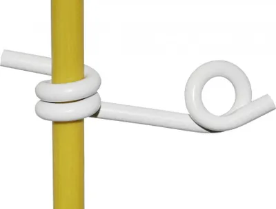 Produktbild von 50 Stück Kunststofföse geeignet für Fiberglaspfähle Ø 12 mm Weidezaunzubehör