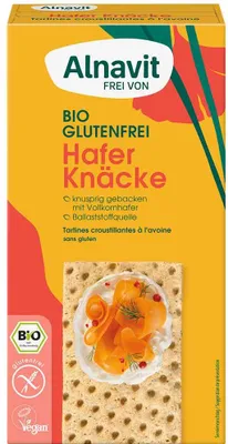 Produktbild von Alnavit Hafer Knäcke  160g