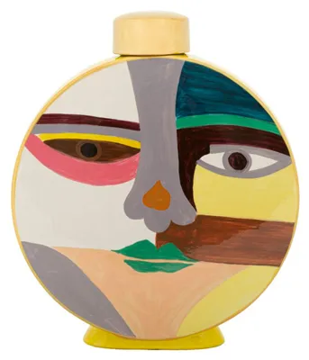Produktbild von Mauro Ferretti Vase, Piccassy, rund, 28x9x33 cm