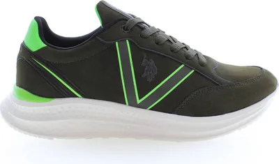 Produktbild von Top Herrensportschuh Grün - Schnürsenkel, Kontrastdetails, Logo