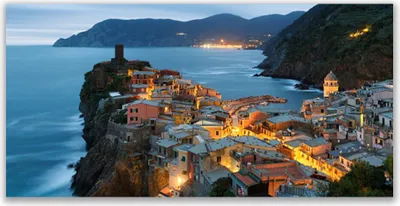 Produktbild von Tulup Leinwand-Bilder 120x60 Wandbild Canvas Kunstdruck Meer Stadt Landschaft