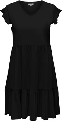 Produktbild von ONLY CARMAKOMA Kleid Plus Size Kurzarm Midi Dress Curvy Größe: 50-52