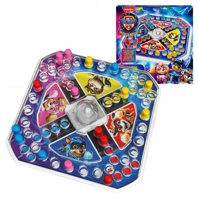 Produktbild von Games Paw Patrol, Pop-up-Spiel zum Kinofilm, Klassisches Brettspiel für Kinder, Brettspiel, Familie, 4 Jahr(e)