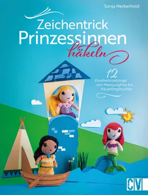 Produktbild von Zeichentrick-Prinzessinnen häkeln