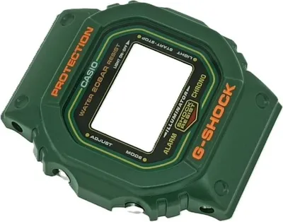 Produktbild von Casio G-Shock > Gehäuse Resin Lünette grün DW-5600RB-3