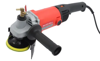Produktbild von Elektrische Poliermaschine, 1400 W, 6 einstellbare Geschwindigkeiten, 220 V, Handgerät, Silberfarben
