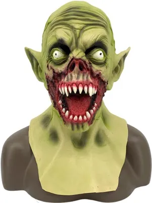 Produktbild von Gruselige Halloween Teufel Zombie Maske, Latex Vampir Kopfbedeckung für gruselige Horror Cosplay Party Requisiten und Rollenspiel