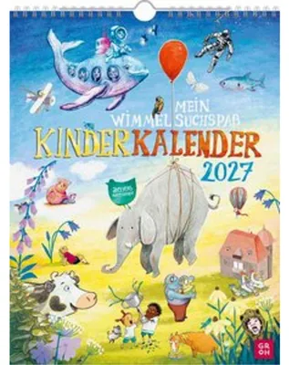 Produktbild von Wandkalender 2027: Mein Wimmel-Suchspaß Kinderkalender