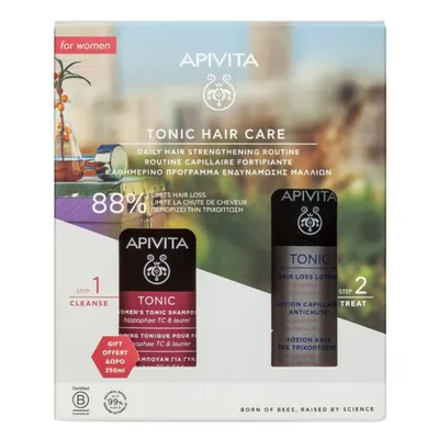 Produktbild von Apivita Promo Frauen Tonic Shampoo 250ml & Tonic Lotion 150ml
