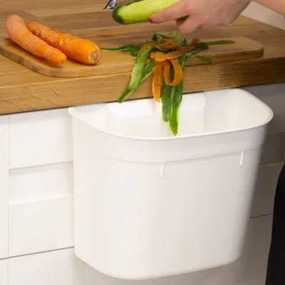 Produktbild von Odpadkový kôš biely Monti DOMOTTI