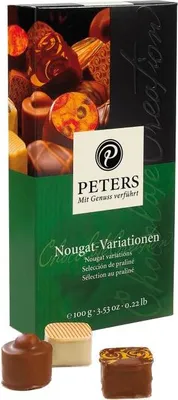 Produktbild von Peters Nougat-Variationen 100g