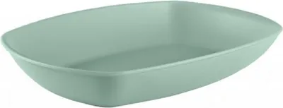 Produktbild von 1x Ovale Servierschale flache Bauweise spülmaschinengeeignet Mintgrün