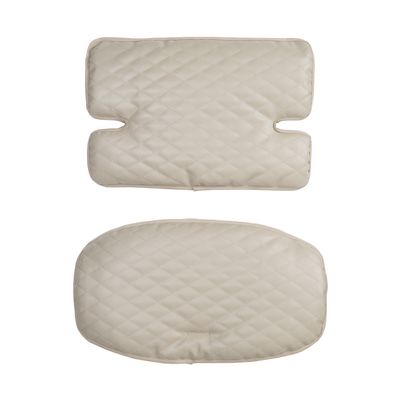 roba Sitzverkleinerer Sit Up 'Luxe' - 2-teilige Hochstuhleinlage 'Greyish gesteppt' - Sitzkissen für alle roba 'Sit Up' Treppenhochstühle
