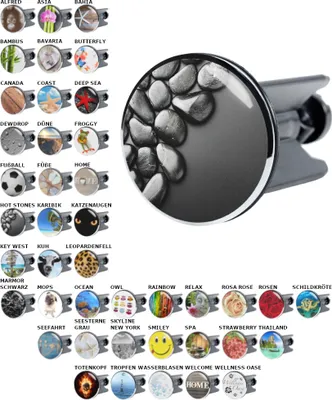 Produktbild von SANILO® Waschbeckenstöpsel, Hot Stones
